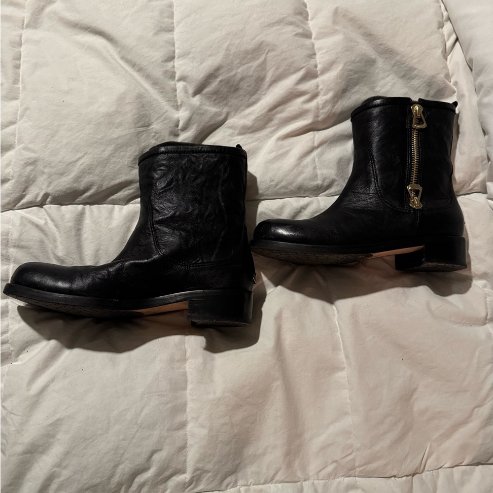 Jimmy Choo leather booties - Picture 3 of 5